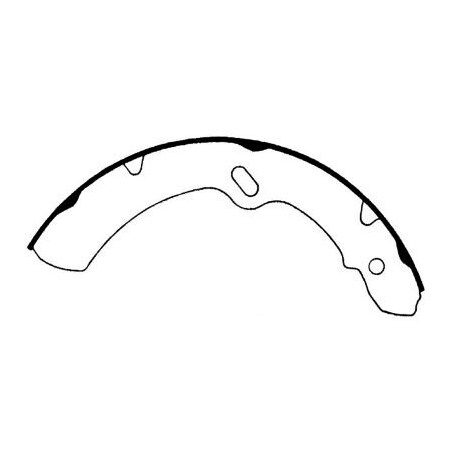 Centric Premium Brake Shoes, Parts 111.06800 111.068
